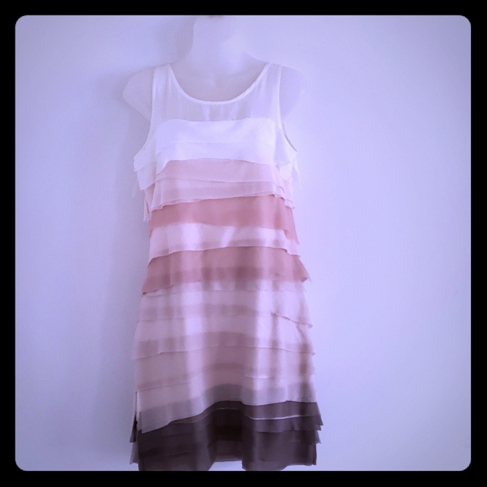 Womens Dress Size 6 Petites  Loft Multi Color